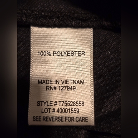 Floral & Ivy Black Sheer Polka Dot Blouse – Size Small - Picture 4 of 5